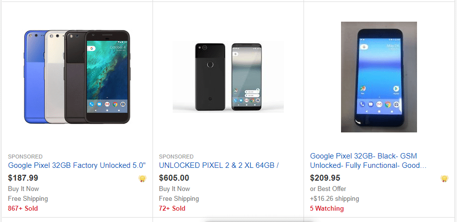 eBay promoted listings